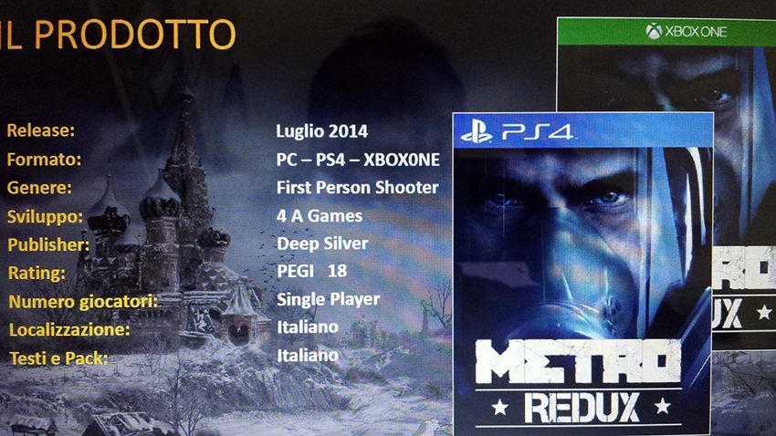 måtte Så hurtigt som en flash Vi ses i morgen Metro: Redux Will Bring the Metro Series and Additional Content to PS4,  Xbox One and PC - mxdwn Games