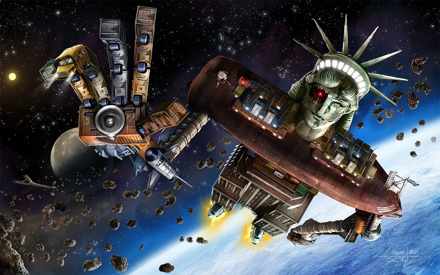 Space Game 'Habitat' Coming to mxdwn Games