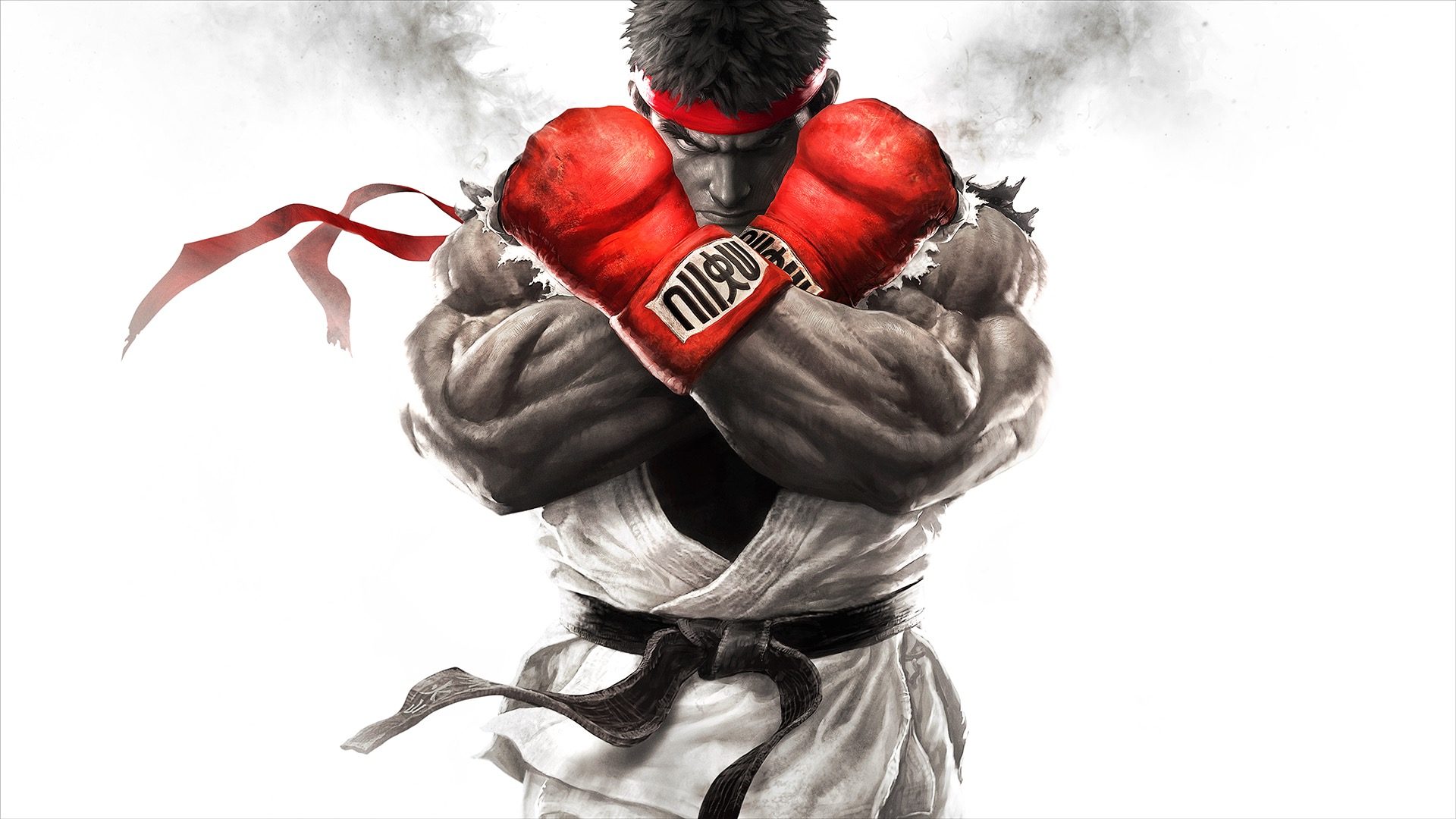 Caricatura Digital - Ryu (street Fighter)