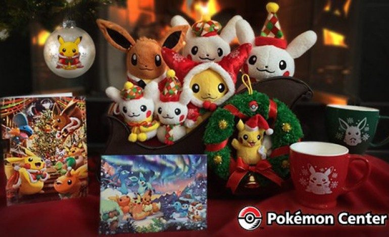 Pokemon Holiday Merch is coming to town!