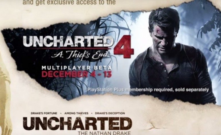 Uncharted 4 Beta Out Tomorrow