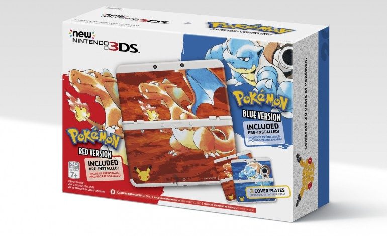 Celebrate The 20th Anniversary of Pokémon With A New 3DS