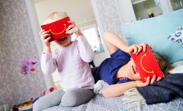 McDonalds to Introduce VR Headsets Made Out of Happy Meal Boxes