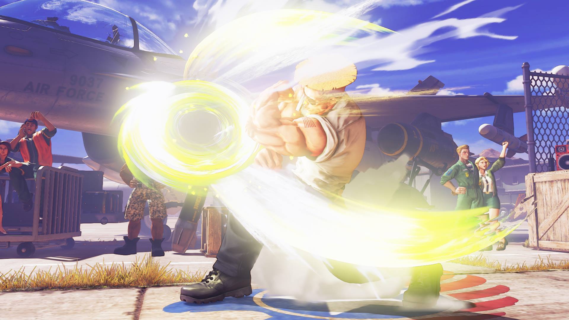 Guile hits Street Fighter V today