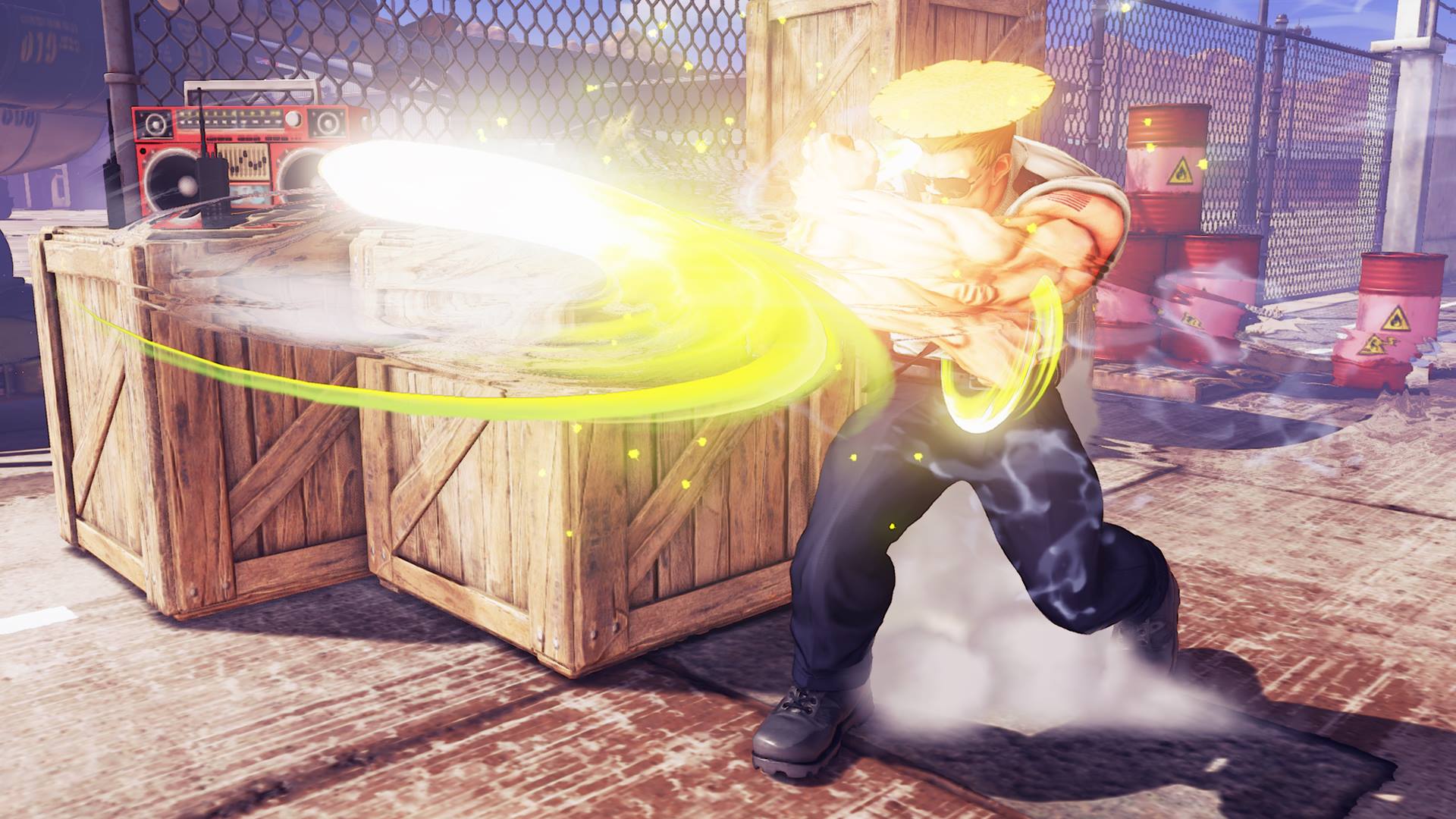 Guile Goes with Street Fighter V – Damage Control