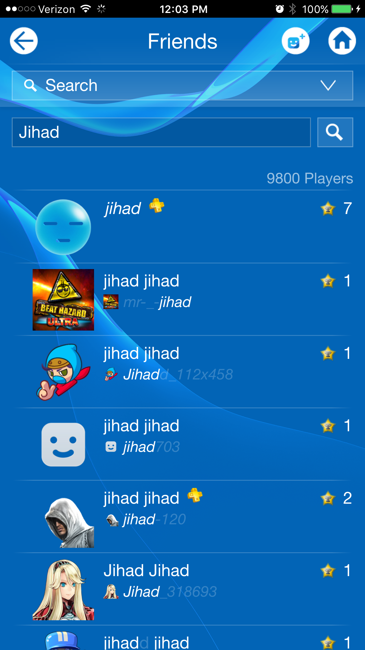 Sony Removes And Later Restores Psn Account For Man Named Jihad Mxdwn Games