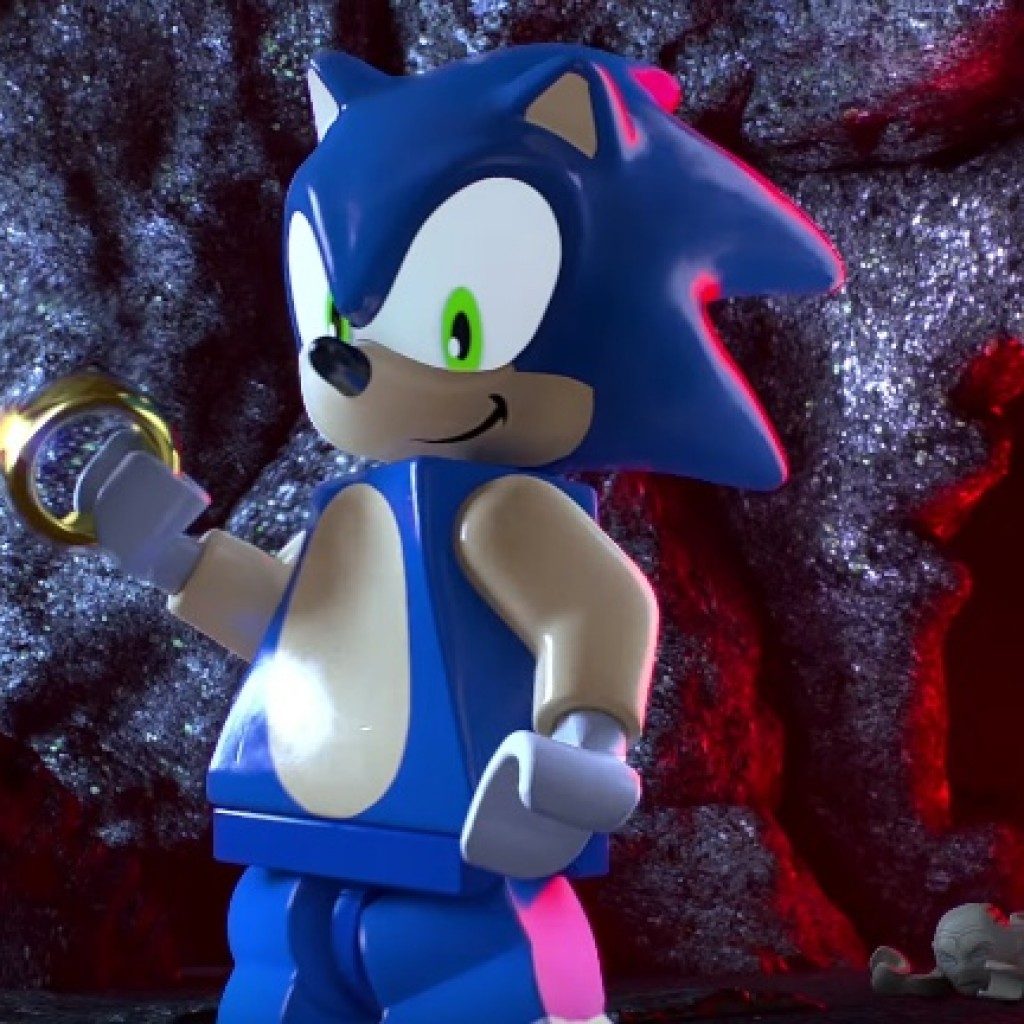 Here's a closer look at Sonic the Hedgehog in LEGO Dimensions