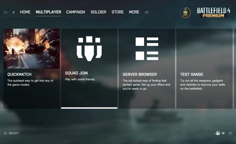 New Cleaner Menu For PS4 And Xbox One Versions Of Battlefield 4