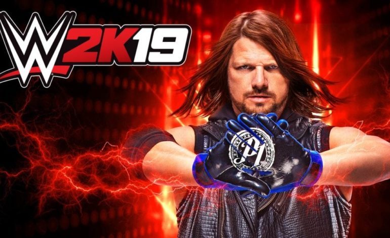 AJ Styles is the Official Cover Wrestler for WWE 2K19