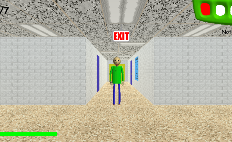 Learn Math And The Meaning Of Fear In Baldi S Basics Mxdwn Games