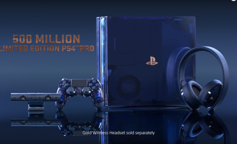 playstation 4 pro 500 million edition