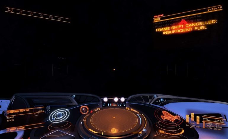 Elite Dangerous Player Gets Stranded in Space, Rescue Mission Underway