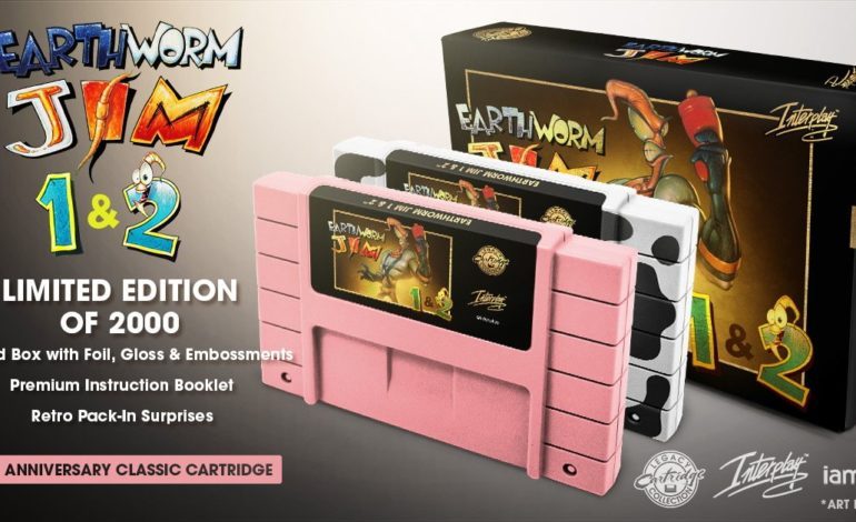 Iam8bit Announces Earthworm Jim 25th Anniversary Edition Legacy Cartridge