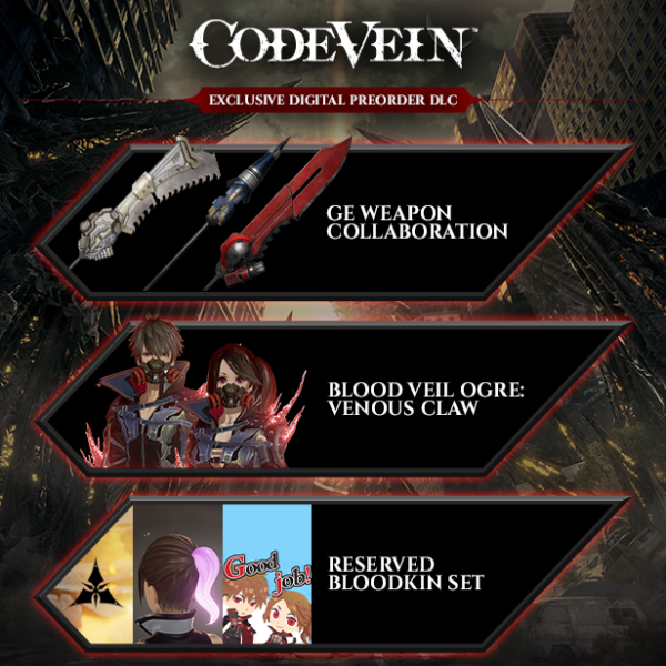 Code Vein opening animation, 'Revenant Bundle' edition announced