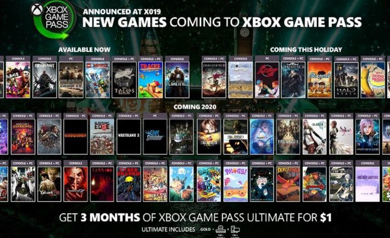 X019: Over 50 New Games Coming To Xbox Game Pass