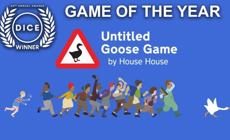 Untitled Goose Game Wins Game of the Year at the D.I.C.E. Awards