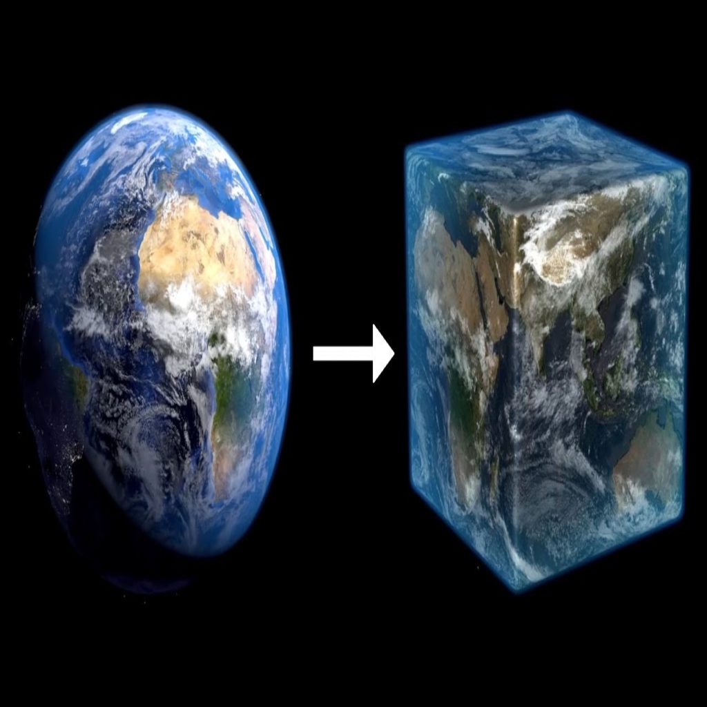 A project to reproduce the earth on a real scale with Minecraft starts -  GIGAZINE