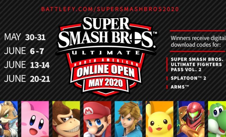 Nintendo Announces Super Smash Brothers Ultimate Online Open Tournament