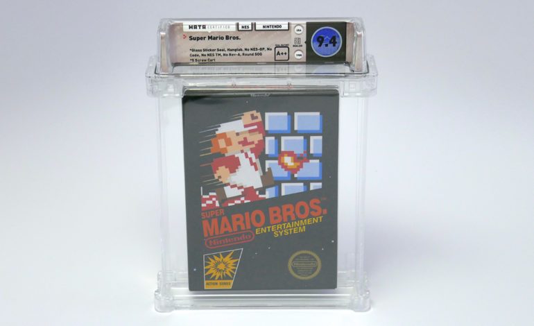 Near Mint Copy Of Super Mario Bros. Breaks World Record For Most Expensive Game Ever Sold