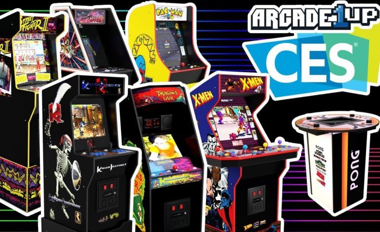 Arcade1Up Announces New Cabinet Lineup at CES 2021