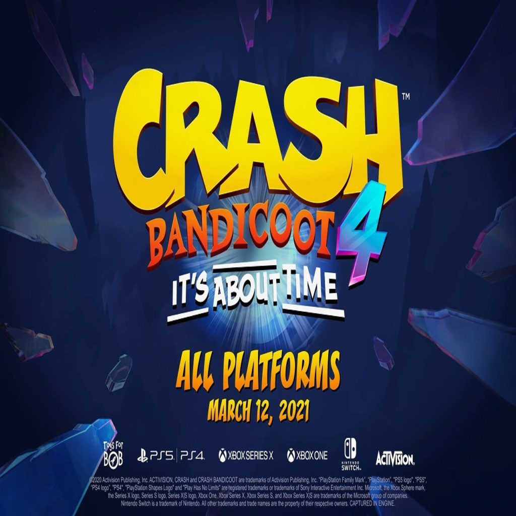 Crash Bandicoot 4' Coming to Next-Gen Consoles