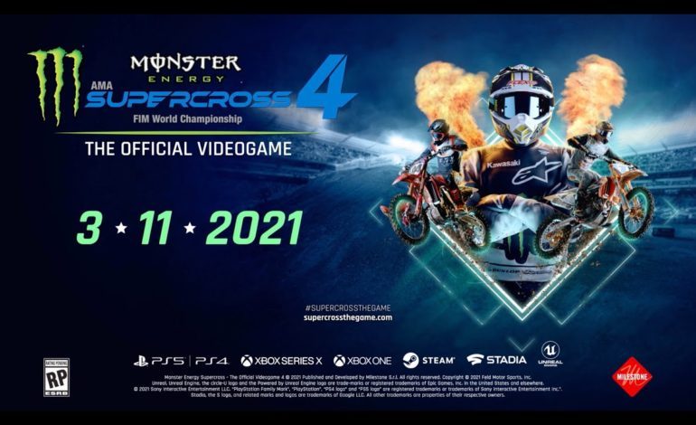 Monster Energy Supercross 4 Releases On Console And PC March 11