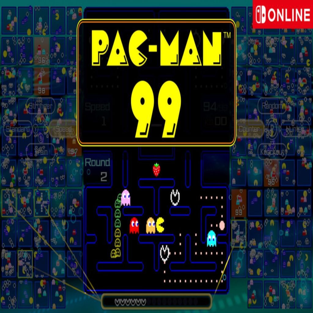 Pac-Man 99 is the next Nintendo Switch Online battle royale