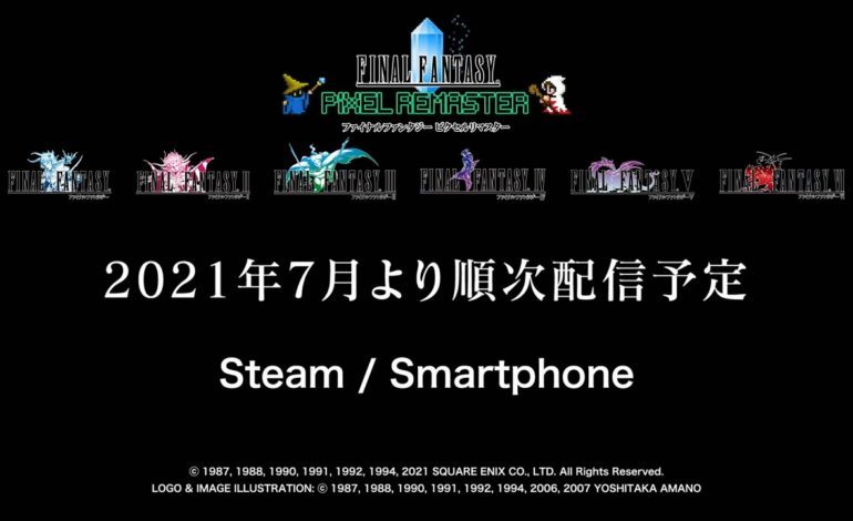Final Fantasy Pixel Remaster First Titles Will Start to Release Next Month