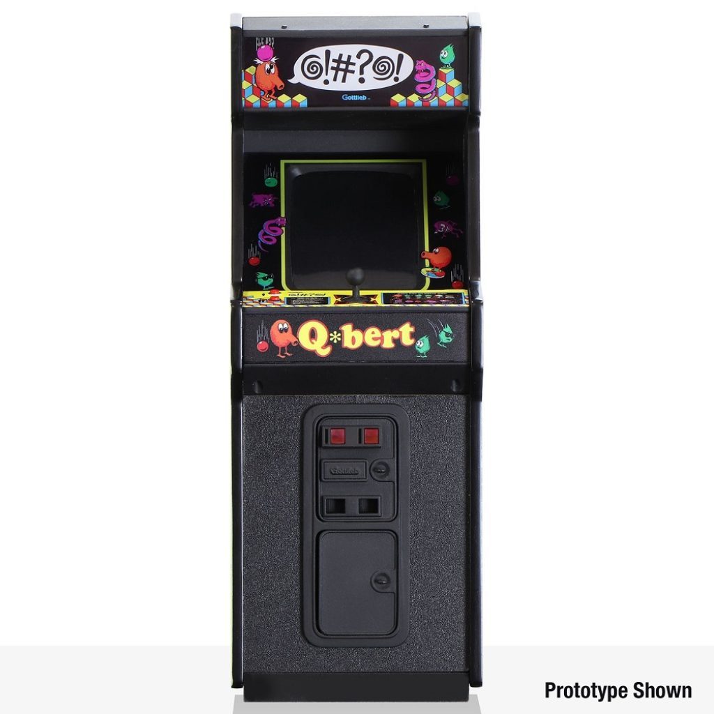 Q*bert X RepliCade Miniature Arcade Cabinet Announced, Launching Later ...