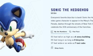 Sonic Is Back At The Macy's Thanksgiving Day Parade