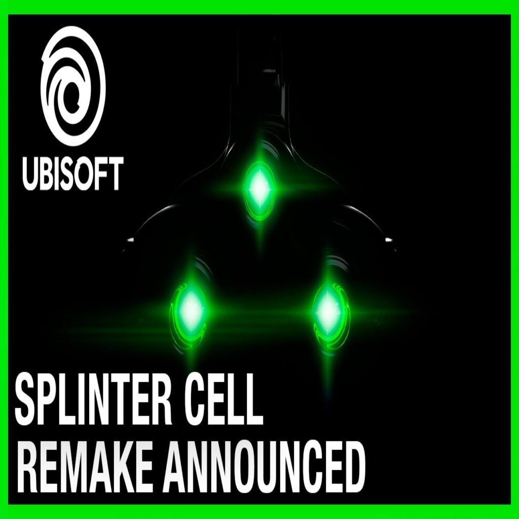 The original Splinter Cell is getting a full remake, Ubisoft