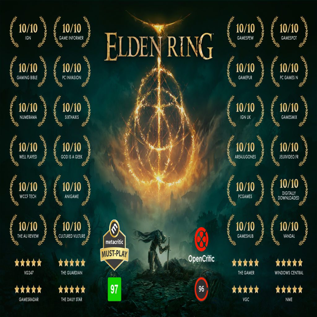 Elden Ring Review Roundup and Metacritic Score