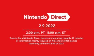 First Nintendo Direct for 2022 Set for Tomorrow