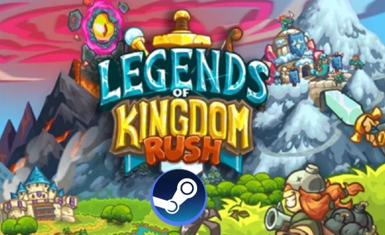 Populiarus bokšto gynybos žaidimas „Legends of Kingdom Rush“ 2022 m. birželio mėn. pasirodys asmeniniame kompiuteryje per „Steam“.