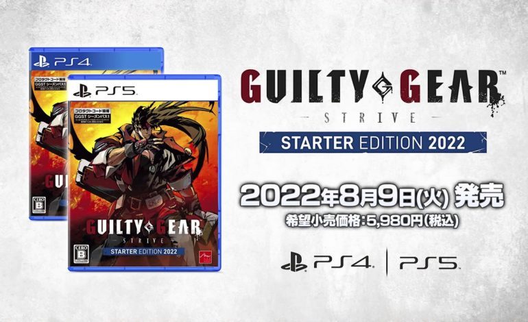 Guilty Gear Strive Starter Edition Announced, Launches This August in Japan