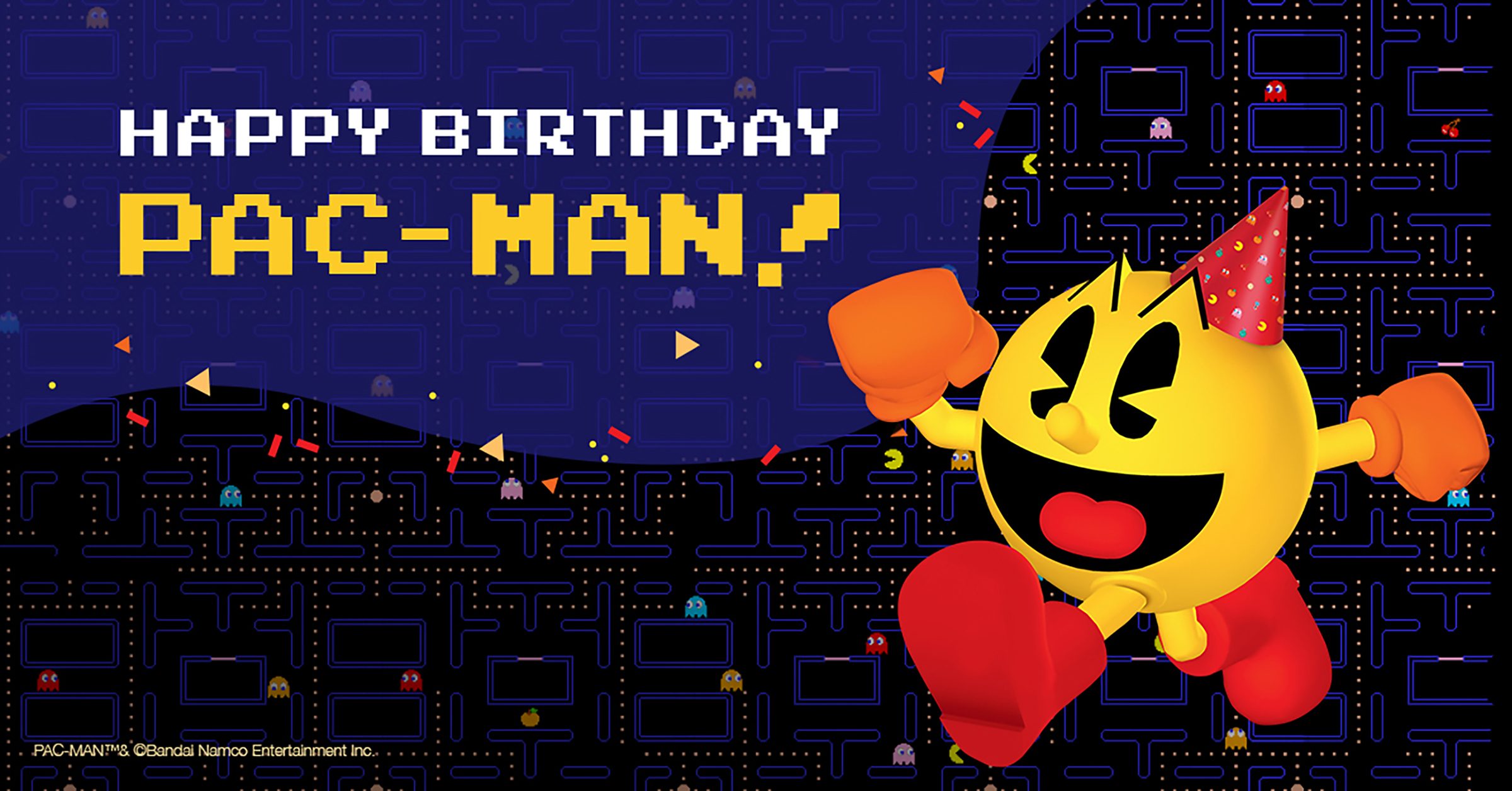 Bandai Namco Celebrates Pac-Man's 42nd Birthday with New Game, Fortnite Items