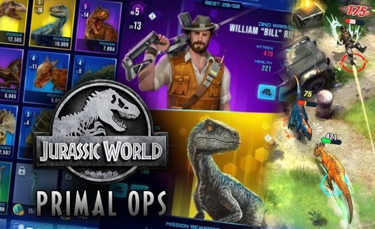 Jurassic World Primal Ops is an Upcoming Mobile Top-Down Shooter Where Dinosaurs Aid Players In Battle