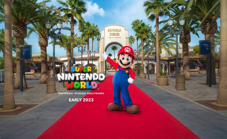 Universal Studios Hollywood Announces Super Nintendo World Coming in Early 2023 with a Mario Kart Themed Ride