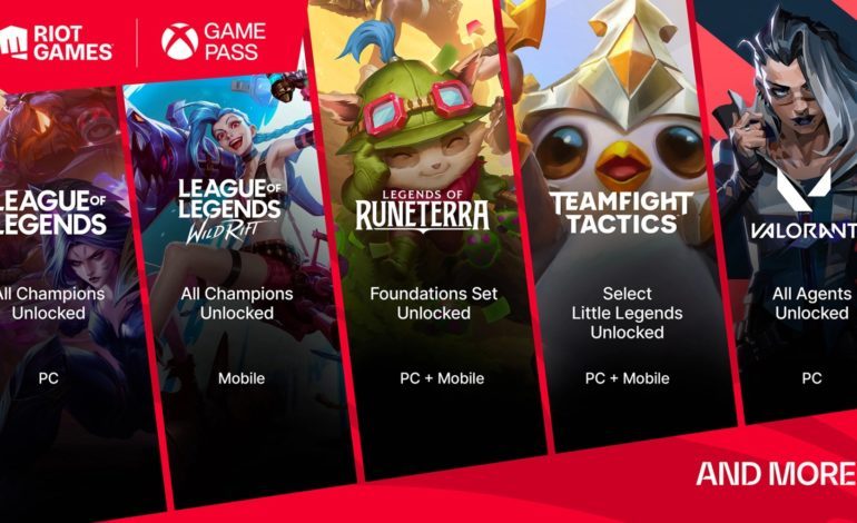 Riot Games and Xbox Partner to Bring Mobile Games to Xbox Game Pass for the First Time
