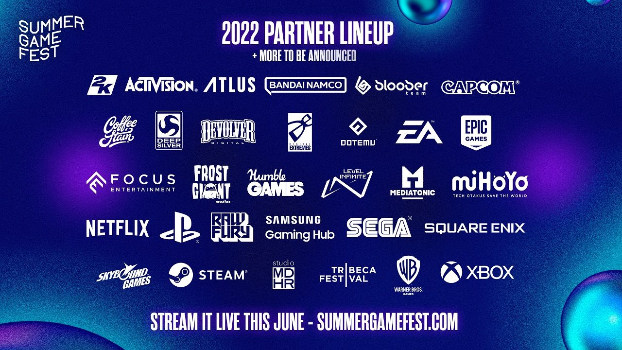 Summer Game Fest 2022 Partner Lineup Announced mxdwn Games