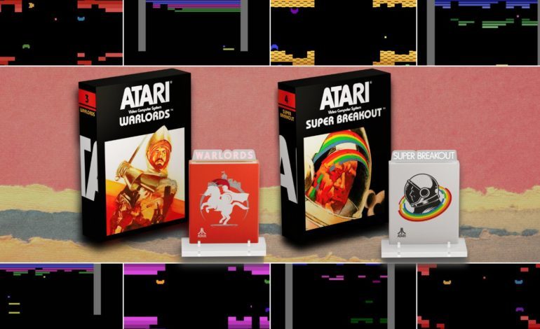 Warlords & Super Breakout 50th Anniversary Collectible Cartridges For Atari 2600 Announced, Now Available For Preorder