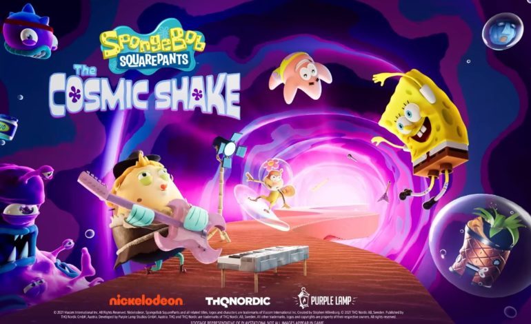 THQ Cosmic mxdwn SquarePants: - Shake Games New Trailer SpongeBob for Drops Nordic The