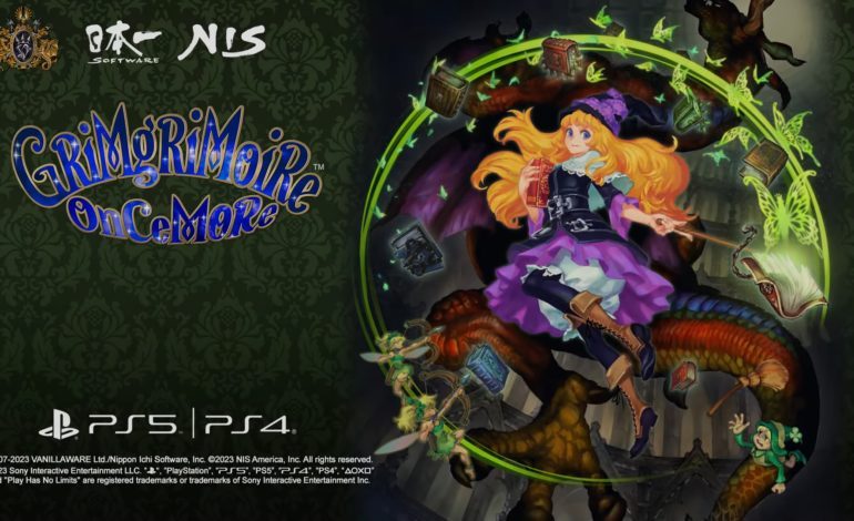 NIS America Release GrimGrimoire OnceMore Gameplay Trailer For Upcoming Global Release
