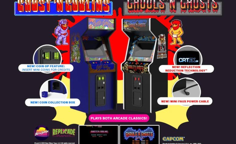 Ghosts ‘n Goblins & Ghouls ‘n Ghosts X RepliCades Announced As The Newest Additions To Wave 2 Of RepliCade Amusements