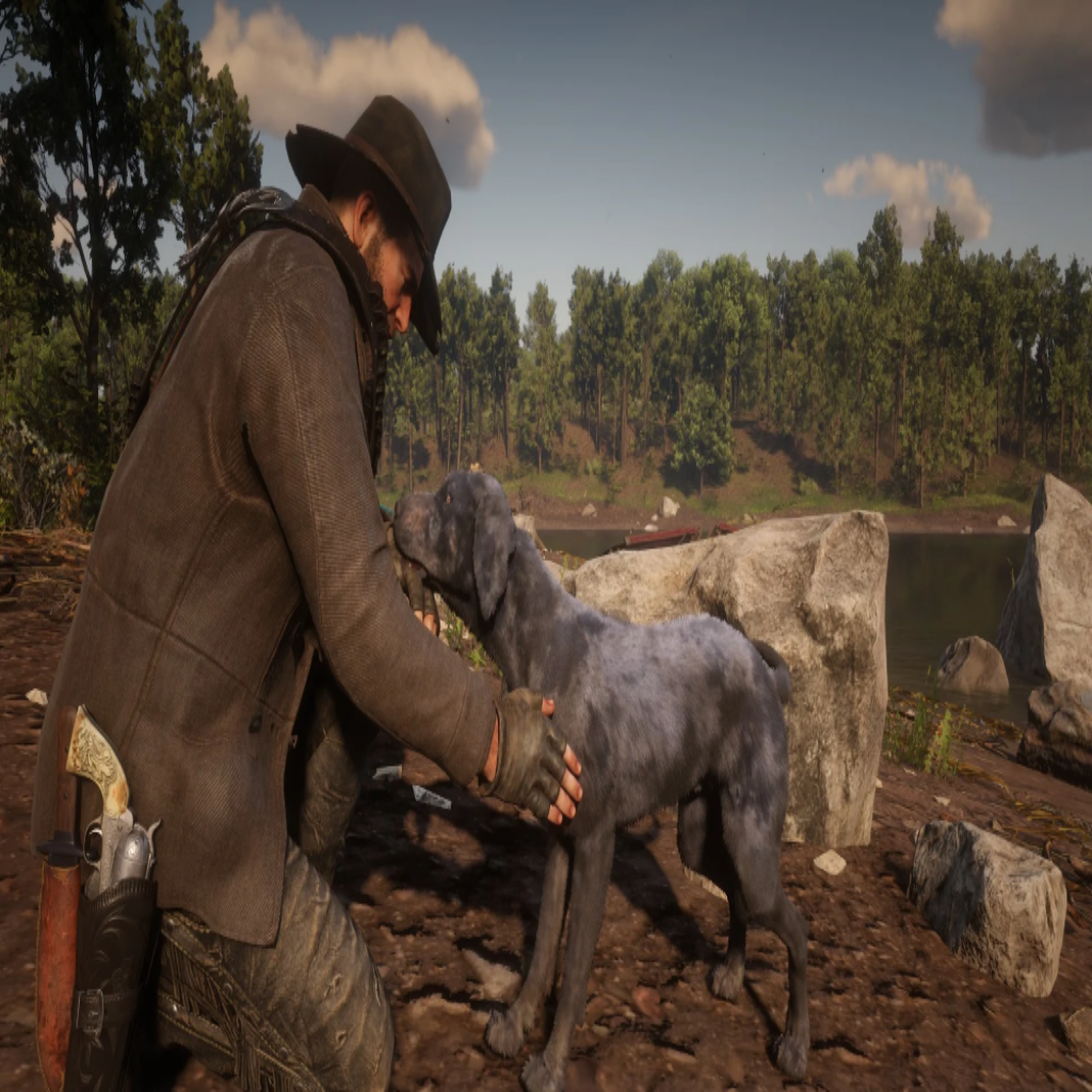 Cão que interpretou Cain em Red Dead Redemption 2 faleceu