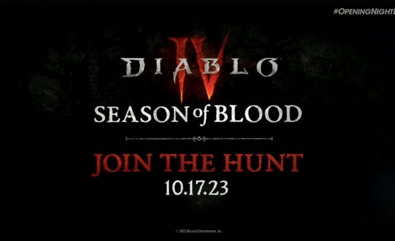 Gamescom Opening Night Live 2023: Diablo IV Season 2: Season of Blood Announced