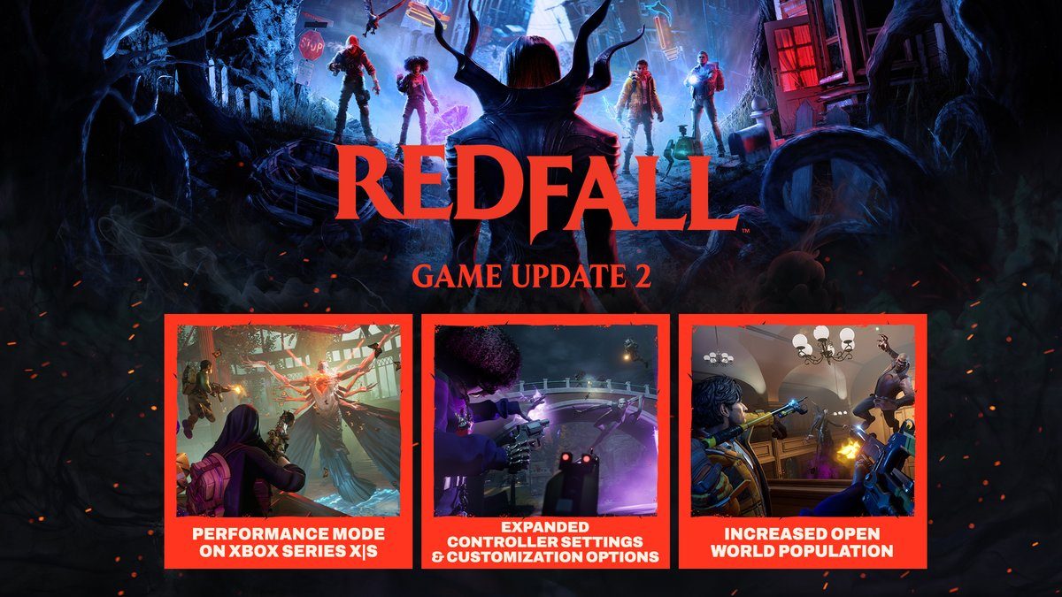 Redfall: 60FPS Update - Xbox Series X Gameplay + FPS Test 