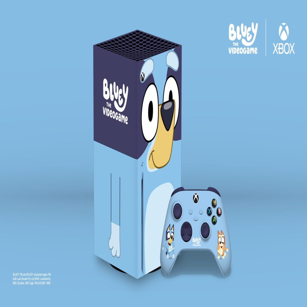 Confira o novo Xbox Series X inspirado em Bluey: o video game!