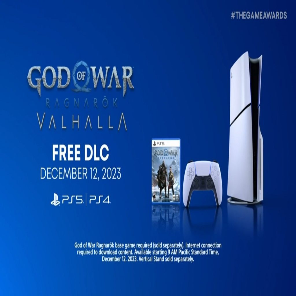 God of War Ragnarok Valhalla Announced, Free DLC Out December 12