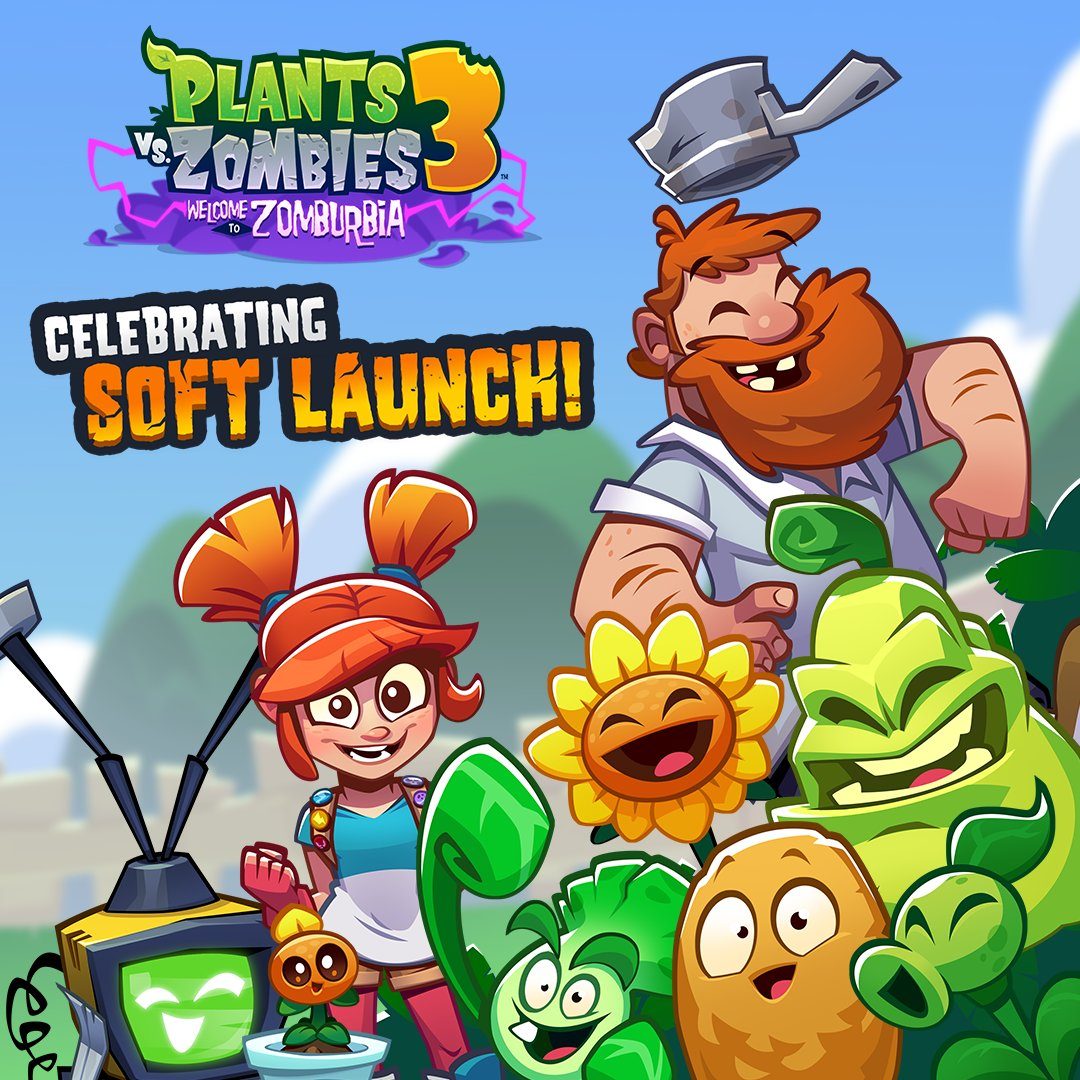 Plants Vs Zombies 3 Soft Launches Mxdwn Games   Plants Vs. Zombies 